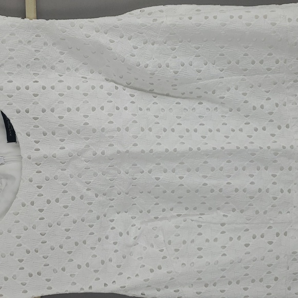 Ann Taylor Factory White Dress, Sz 4 - Picture 3 of 5